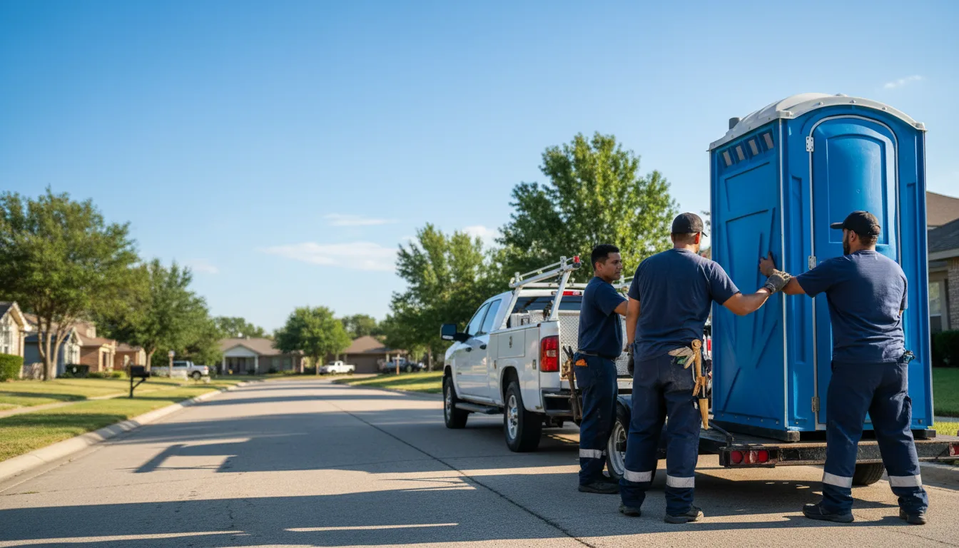 Portable Toilet Rental in Webster Groves, MO near me